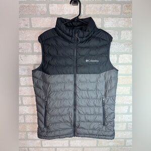 Men’s Columbia White Out Omni Heat Puffer Vest Size M - 0331